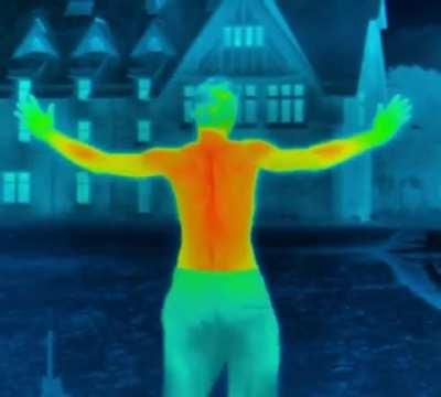 Thermal Vision on a cold winter night
