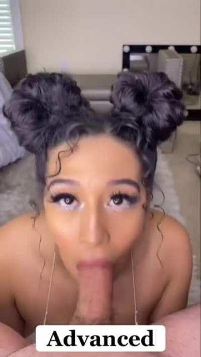 You guys liked the first video I did, I decided to do another one. I think I would look cute with your cock down my throat.