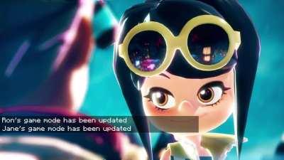 Me and my minecraft GF playing in creative mode: