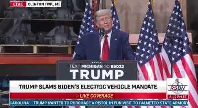 Trump: Electric boat motors will electrocute people if they fall in the water..... /not s