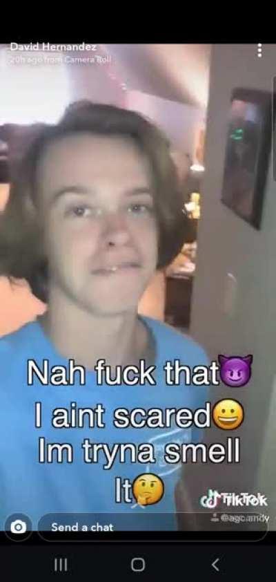 My friend thought this was the funniest shit he ever seen