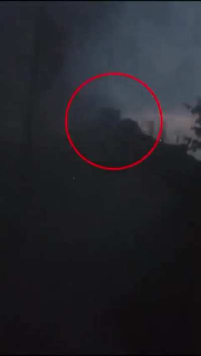 Kashmiri soldier from the Mujahid Force scores a direct hit on an Indian outpost with an RPG at the Line of control in Jura [09.05.2025]