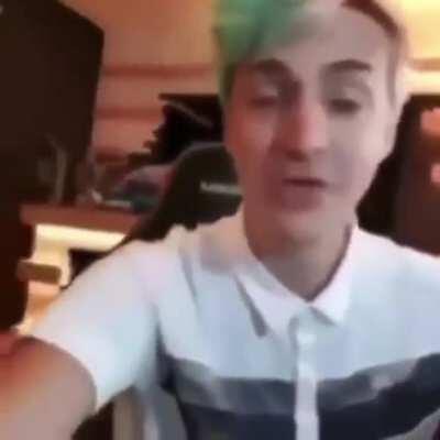 Fortnite ninja says happy birthday to Zach :)