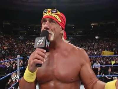 Late career Rock near-buried Hogan without any effort in promo leading up to No Way Out (2003)