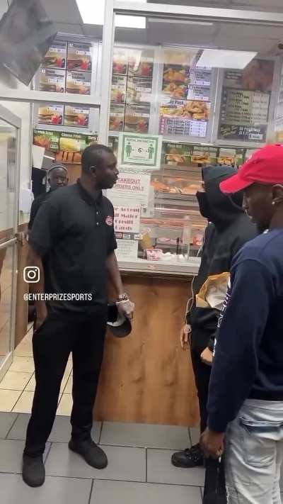 An African man working in America is called the N word by an African American and he doesn't tolerate it 