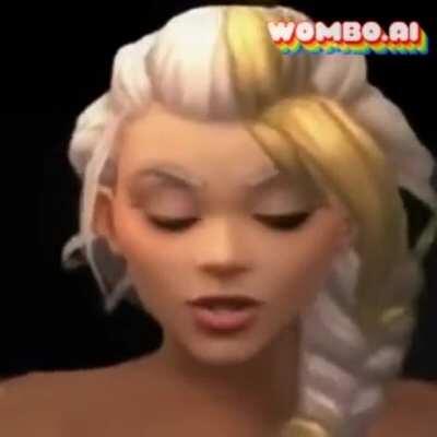 (Since people asked me to post this) You get even better results if you remove the background and anything around the neck.