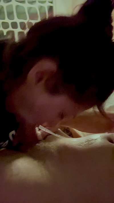 When she’s working this hard…..a slap is her favorite reward 😈