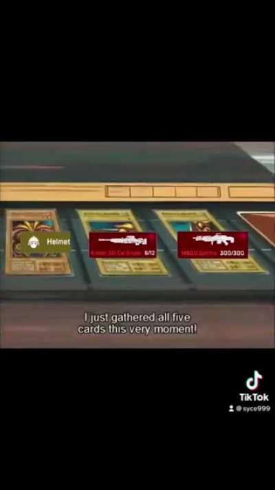 Man had the Exodia loadout 💀😭