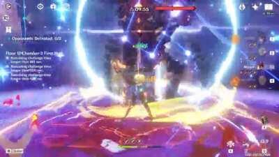 Zhongli 12-3 First Half 8 Seconds