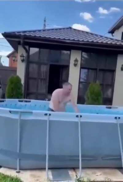 Pool time. I will not be denied.