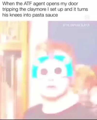 Should have stayed outside.