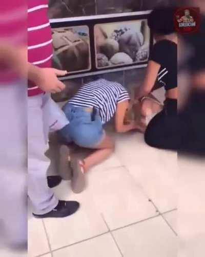 Never fight wearing heels...