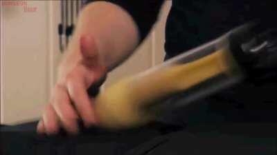 I told you not to cum. Now this machine will suck and milk every drop from your balls. 