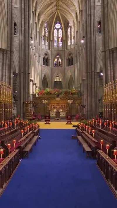 The British Royal Family have chosen the national colors of Ukraine for the Coronation of King Charles III