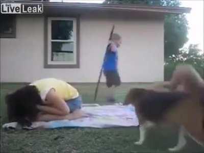 Essa criança vai ser um novo Hitler