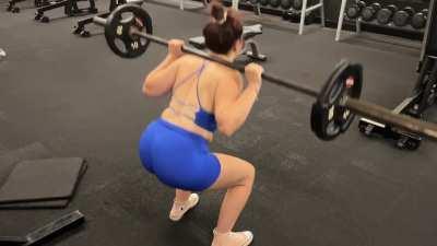 Road to 60kg/132lbs back squat