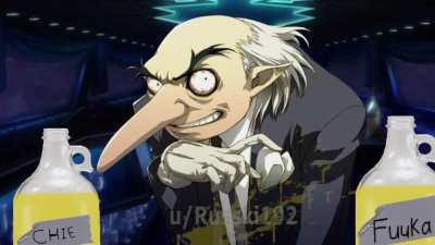 (OC) Igor (P4) reviews the persona 3 and 5 girls piss