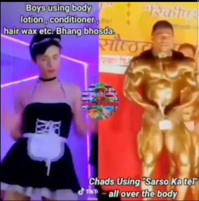 'Sarson ka tel' supremacy😤😤