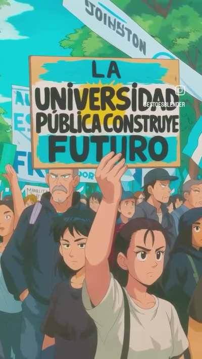 En el canal de streaming Blender subieron este video del gobierno de Milei: