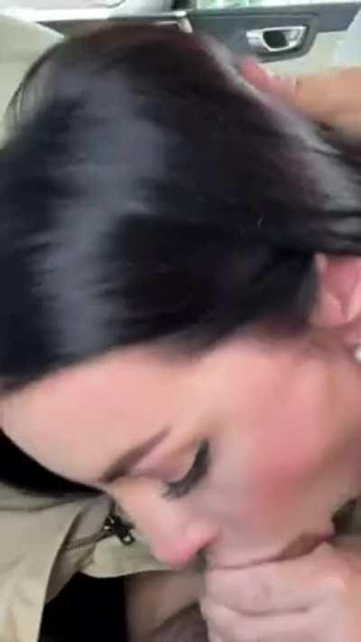 She always thanks you nicely