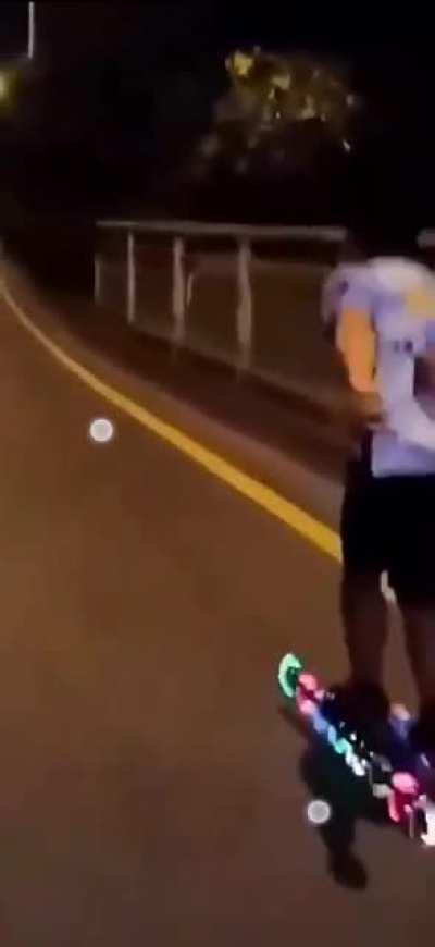 When you dig blades but also skying