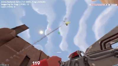 Is this the best MGE airshot ever?