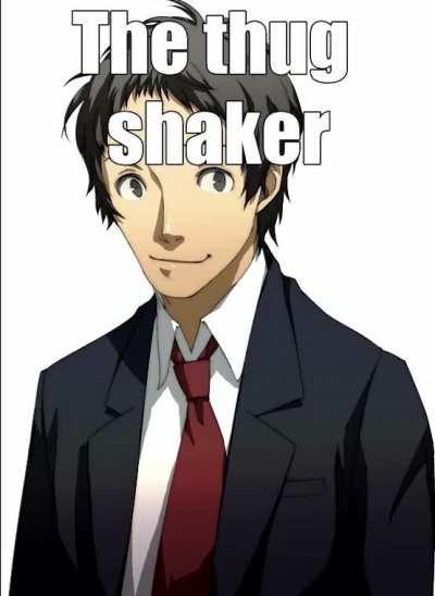 Adachi tells you to do the thug shaker (real)