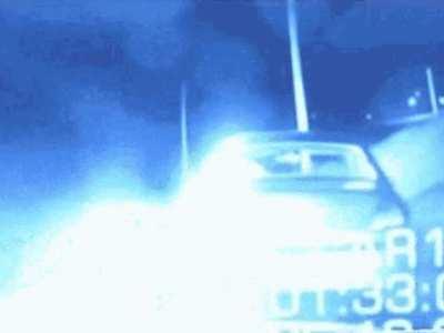 policeman evaporating