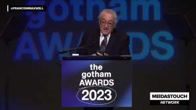 Robert DeNiro trashes Trump: 