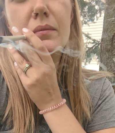 I smoked this whole j to myself at work... Oops