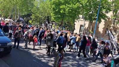 Asi los arrean en mardel plata
