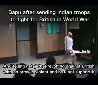 Proceeds to spread ahimsa ^_^