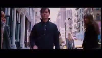 Spider-Man 3 walk scene but with Austin Powers music.