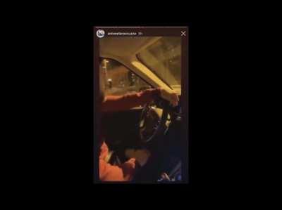 Lionel Messi listening to Yung bruh