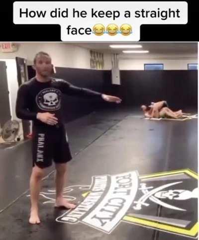 A serious training video.