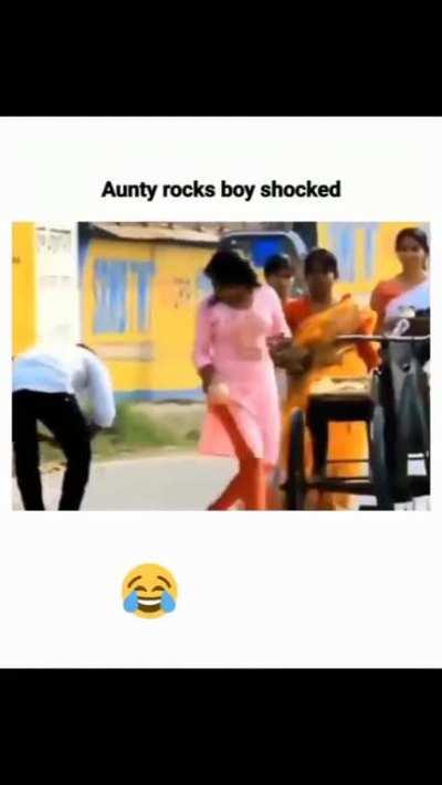 Prankster being pranked.