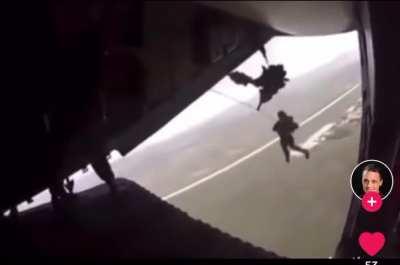 I’m willing to bet he never jumped again…