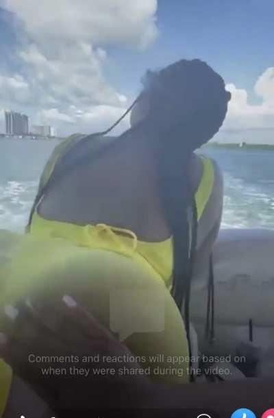Twerking on a boat