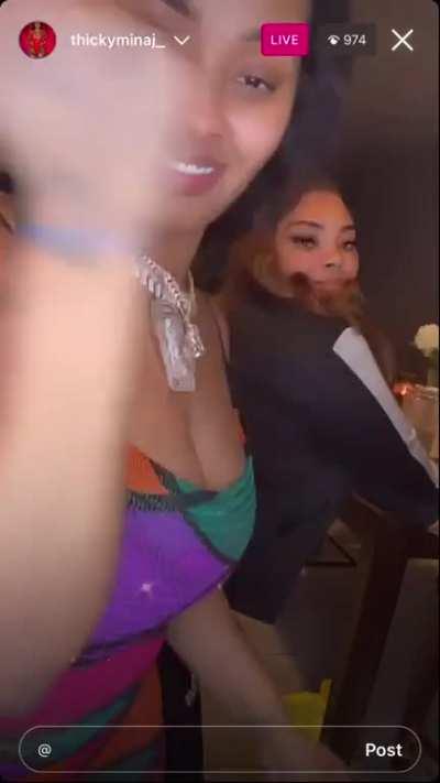 Thicky Minaj live pt2 🔥🔥