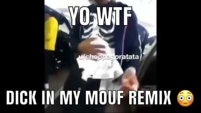 it’s the remix 😳