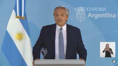 Alberto anuncia nuevas medidas