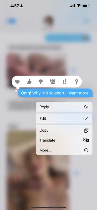 Don't worry baby, the fun does not stop when you go to work, I'll keep you updated