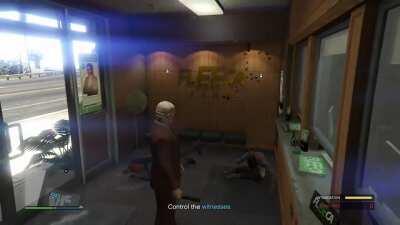 You can hold up the Fleeca Bank with a flashlight.