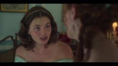 Christina in episode 4 of The Buccaneers, video 2 of 2