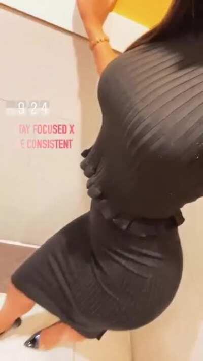 You would lose focus if you would see her!