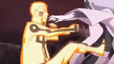 Naruto's taijutsu is so satisfying to see