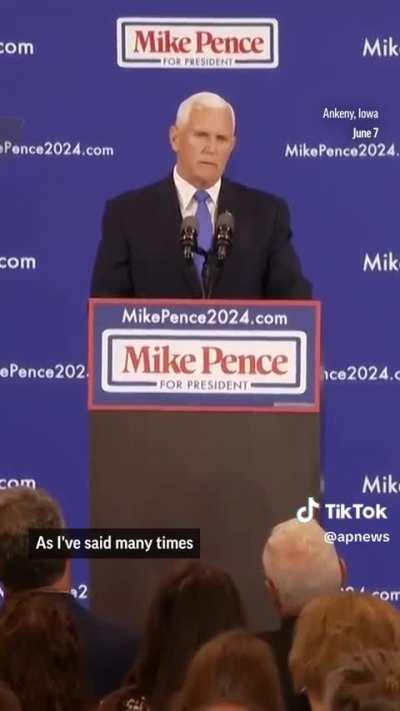 Mike Pence: It's time for voters to choose between the Constitution and Donald Trump