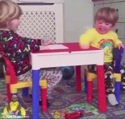 Using magic to yeet a kid