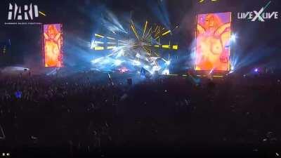 Made it on the HARD Summer big screen!