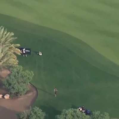 Well... He did miss to the left.